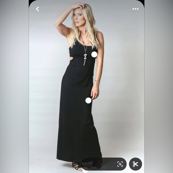 Susana Monaco Cut Out Maxi Dress - Picture 1 of 6